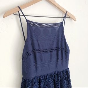 asos premium broderie lace midi dress